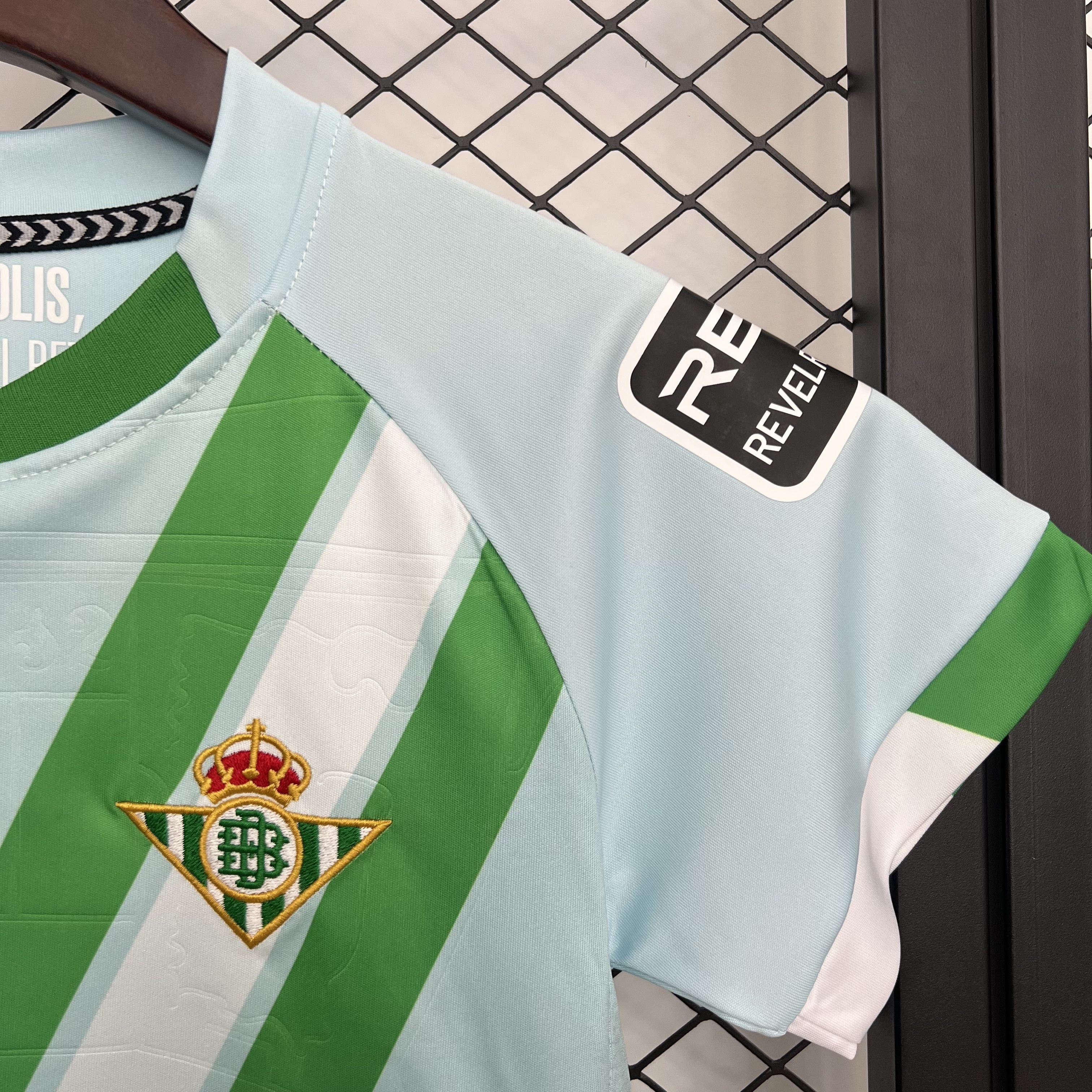 Real Betis Away Kids Kit Jersey+Shorts 2025/26