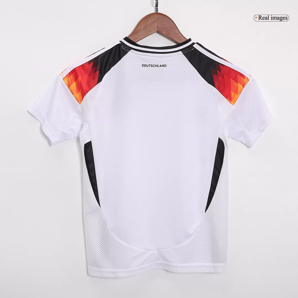 Germany Home Football Uniform Kids Kit Jersey+Shorts EURO 2024
