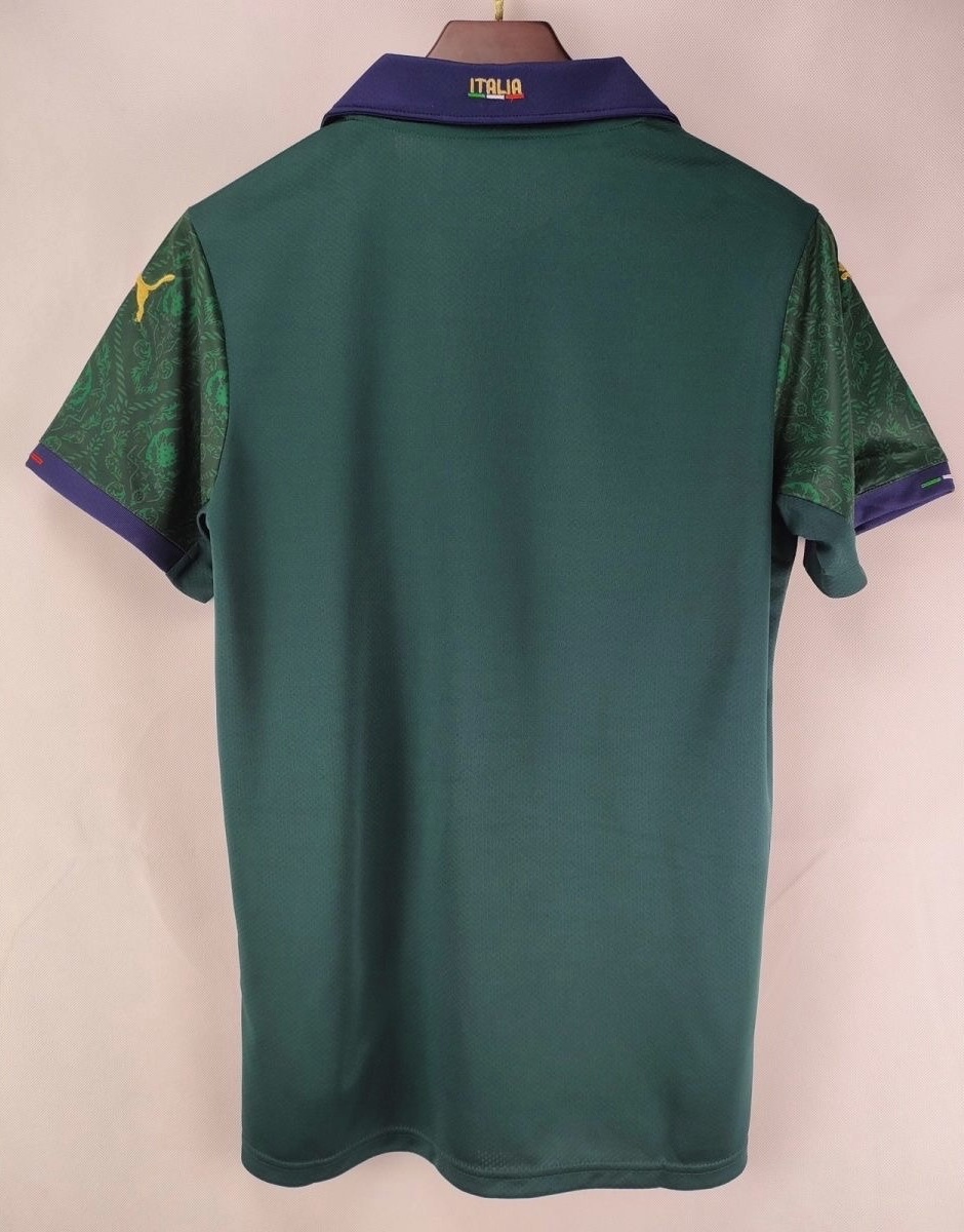 Italy Retro Soccer Jersey Third Away Custom Shirt Euro Cup 2020