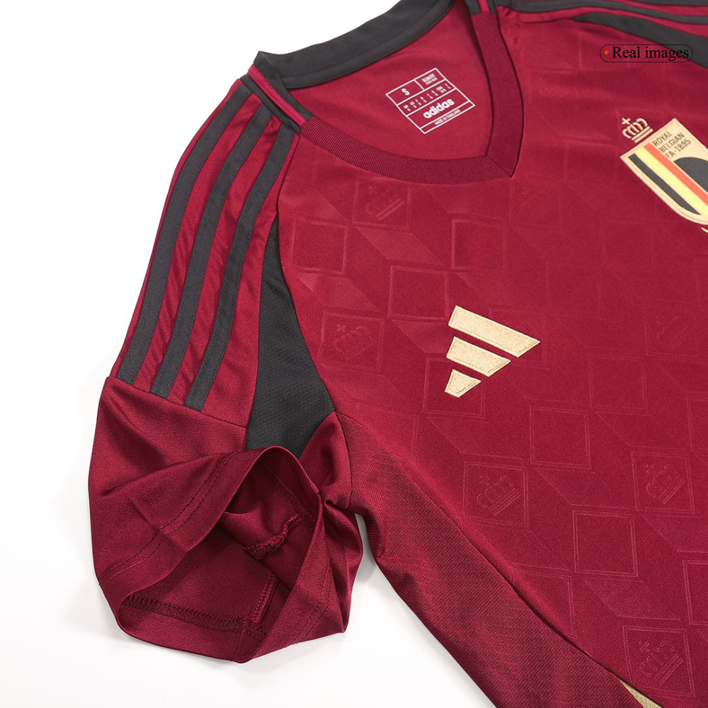Belgium Soccer Jersey Home Custom Shirt EURO 2024