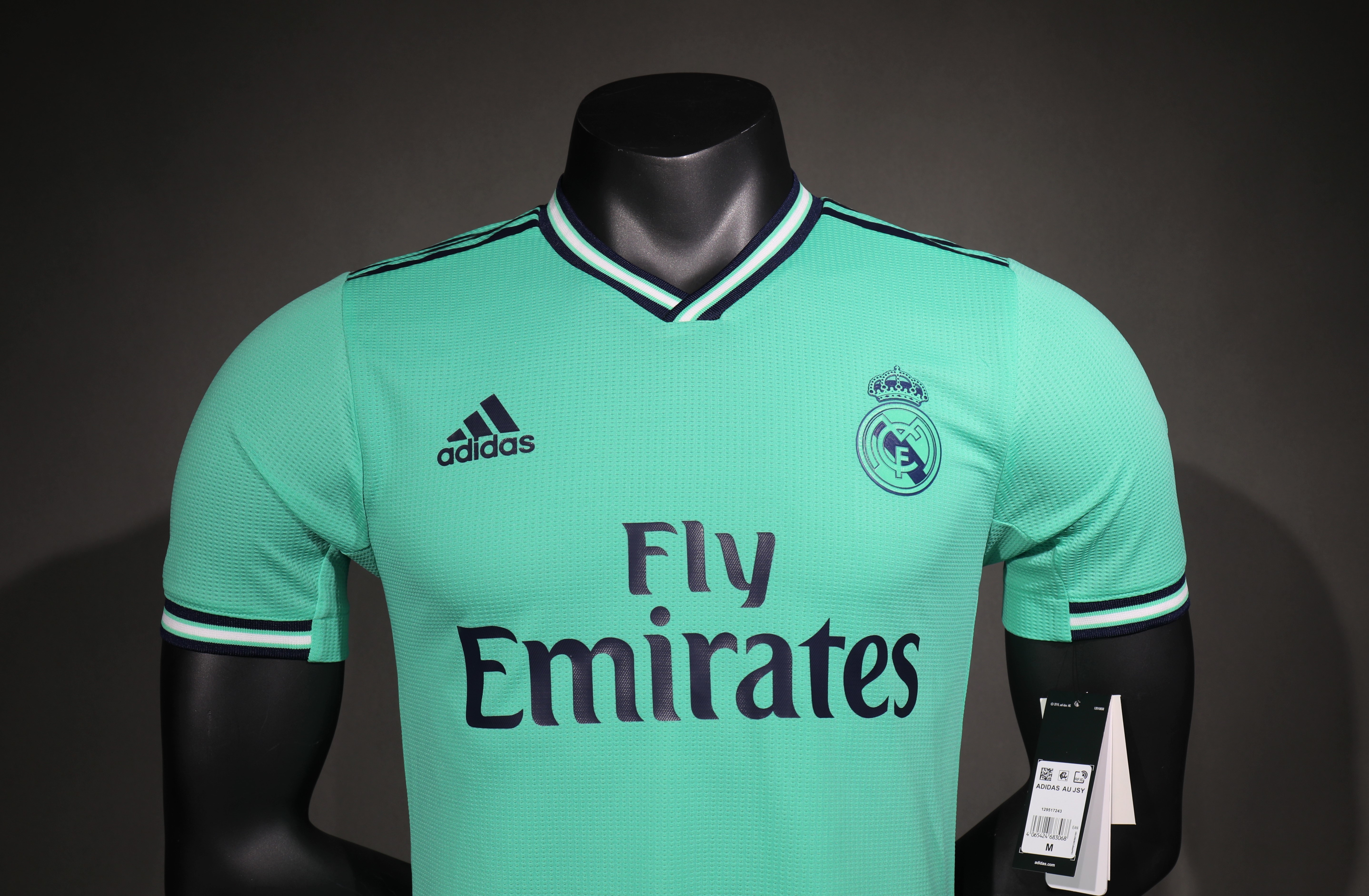 Real Madrid Authentic Retro Jersey Third Away Soccer Shirt 2019/20