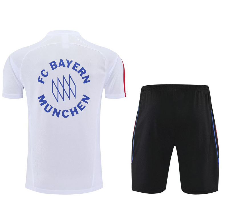 Bayern Munich Training Jersey Kit White 2025/26
