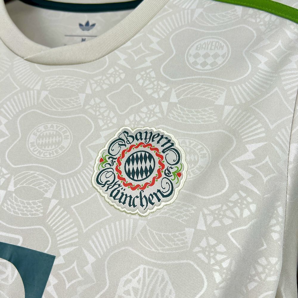 Bayern Munich Soccer Jersey Oktoberfest Special Edition Long Sleeve Shirt 2025/26