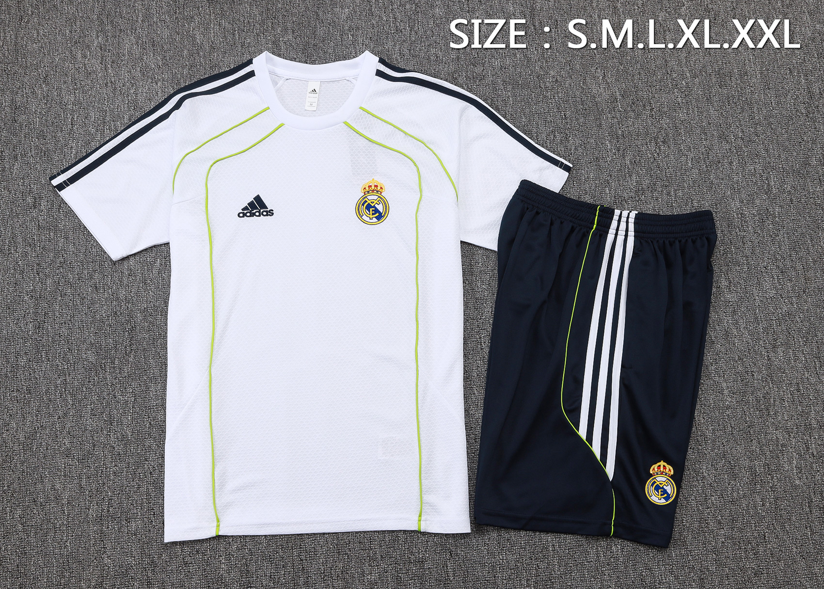 Real Madrid UBP Training Jersey Kit White 2025/26