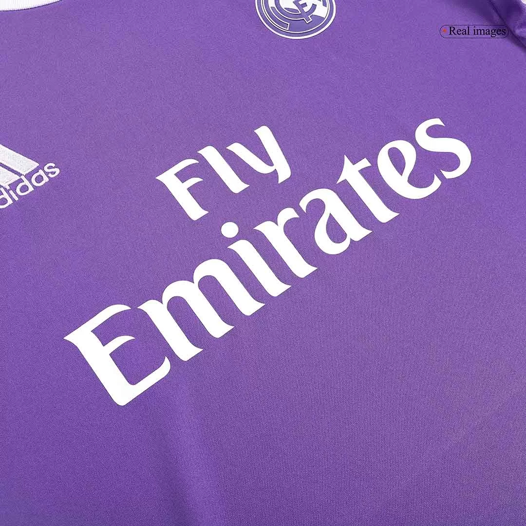Real Madrid Retro Jersey Away Soccer Shirt 2016/17
