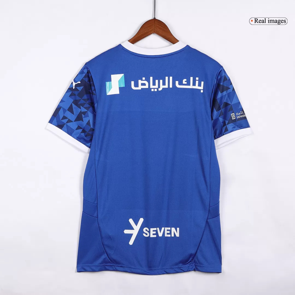Al Hilal SFC Soccer Jersey Home Custom Shirt 2024/25