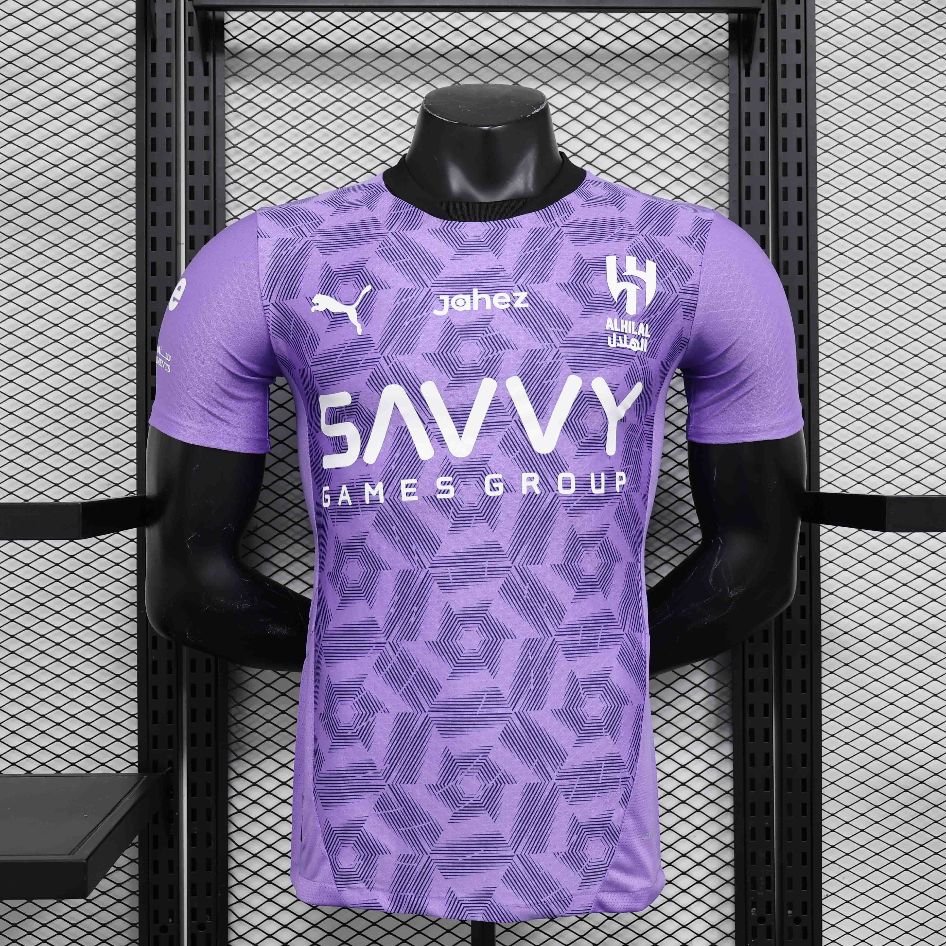 Al Hilal SFC Authentic Soccer Jersey Third Away Shirt 2024/25