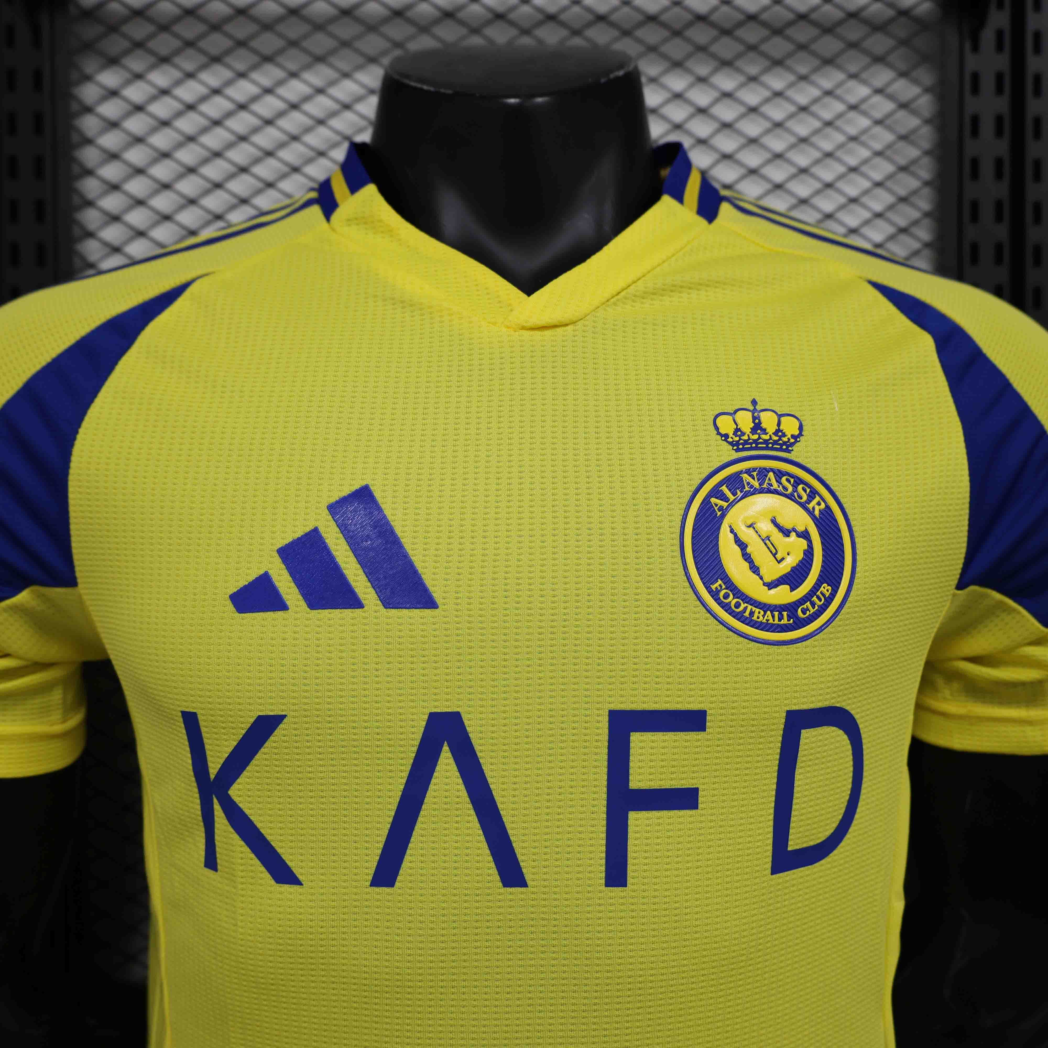 Al Nassr Authentic Soccer Jersey Home Shirt 2024/25
