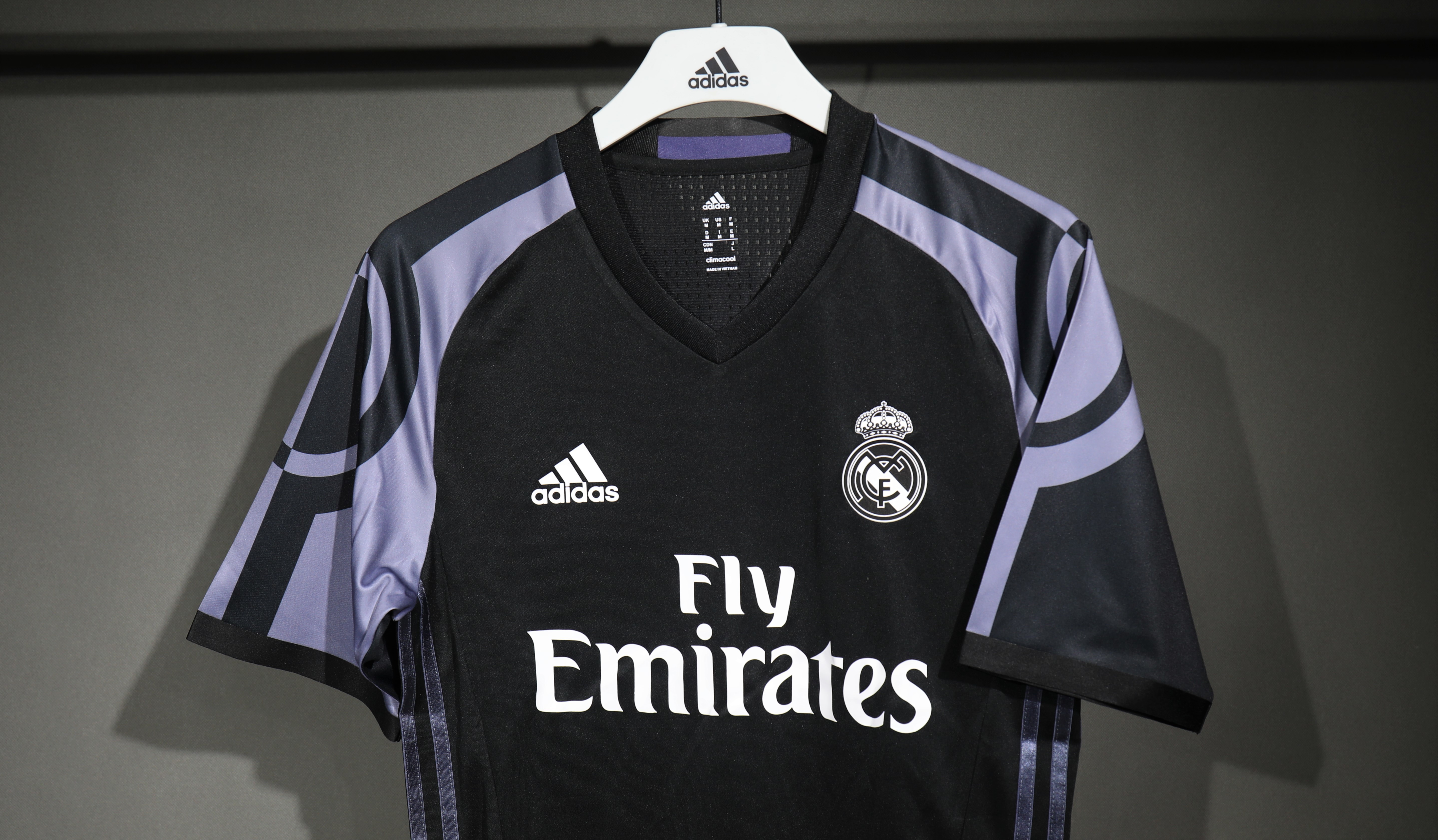 Real Madrid Authentic Retro Jersey Third Away Soccer Shirt 2016/17