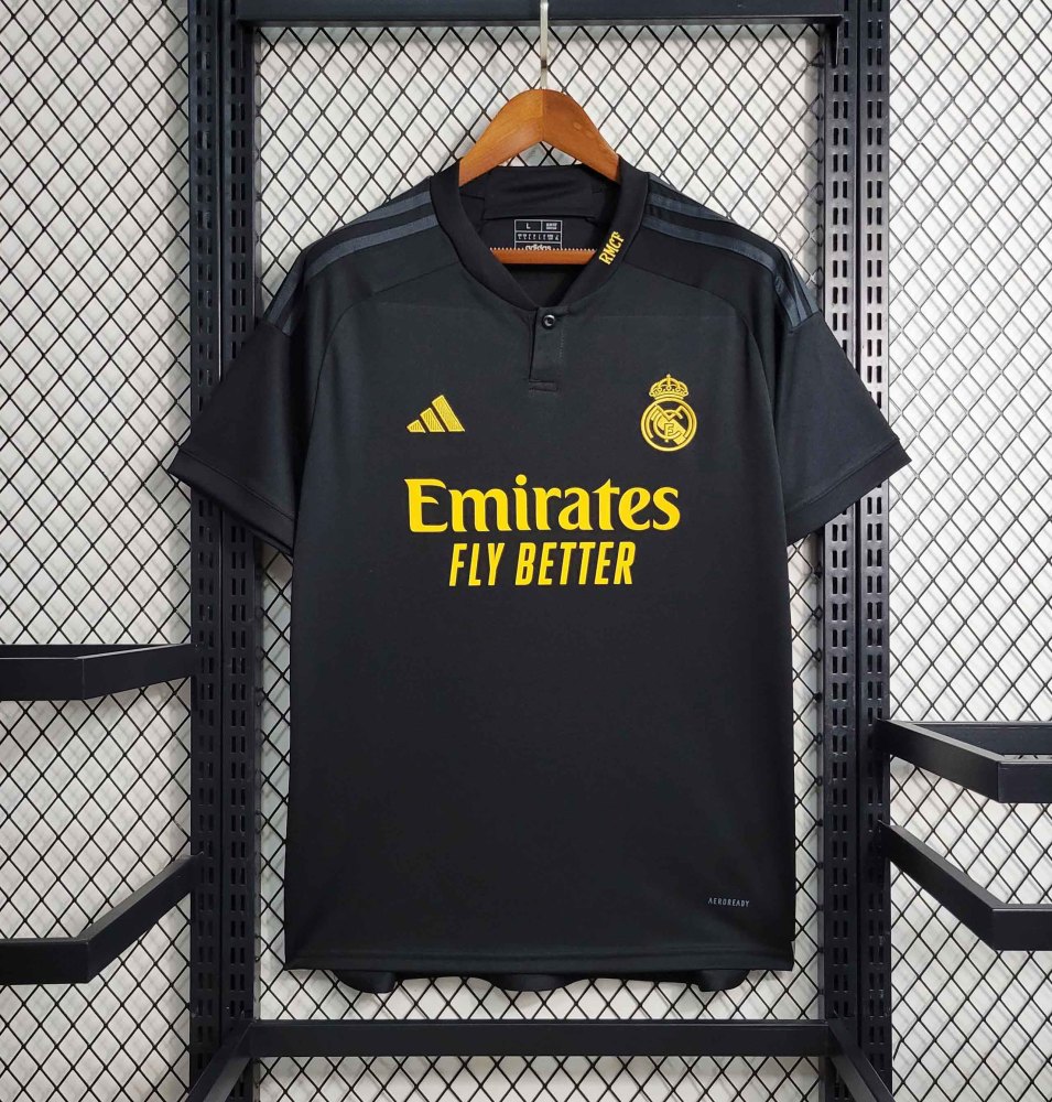 Real Madrid Soccer Jersey Third Away Custom Shirt 2023/24