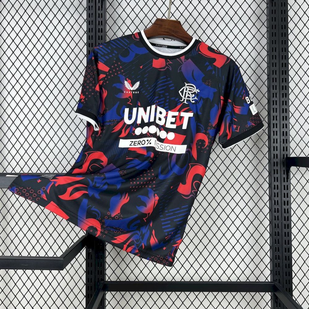 Rangers FC Soccer Jersey Third Away Custom Shirt 2024/25
