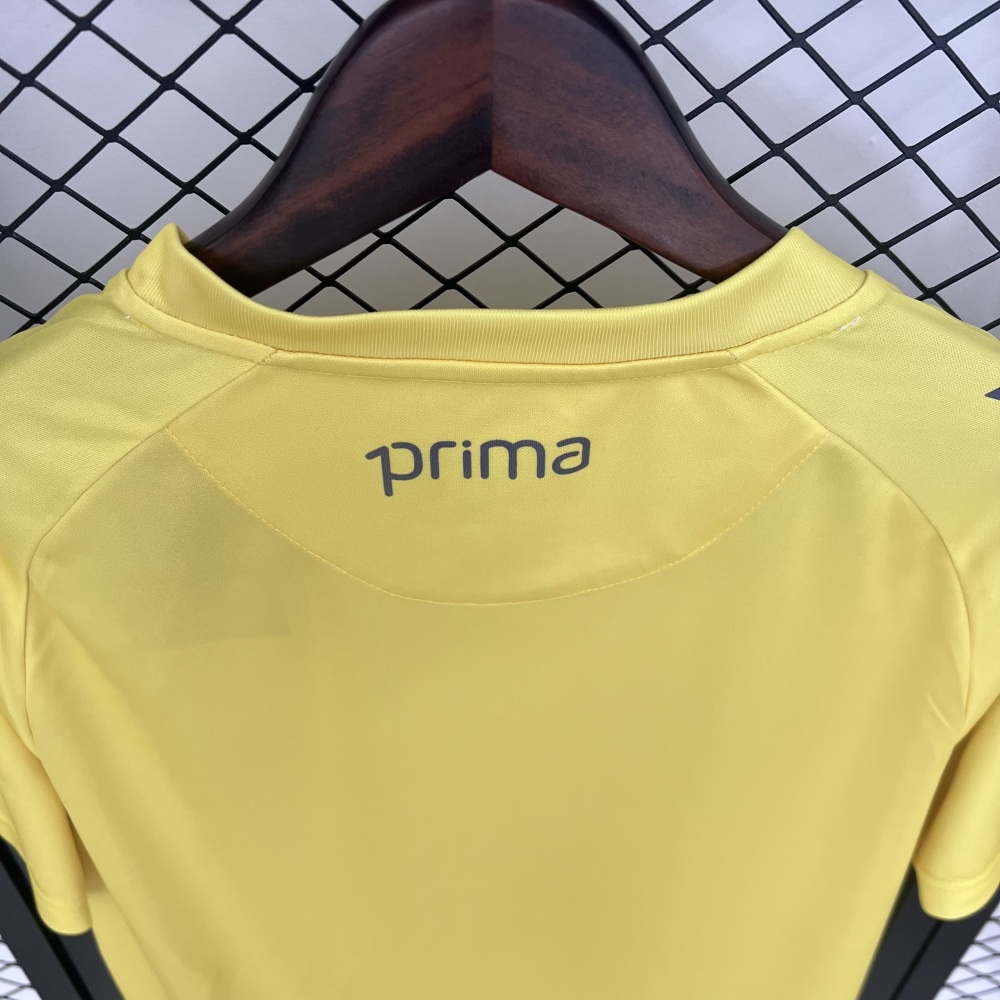 Real Betis Yellow Goalkeeper Custom Soccer Jersey 2025/26