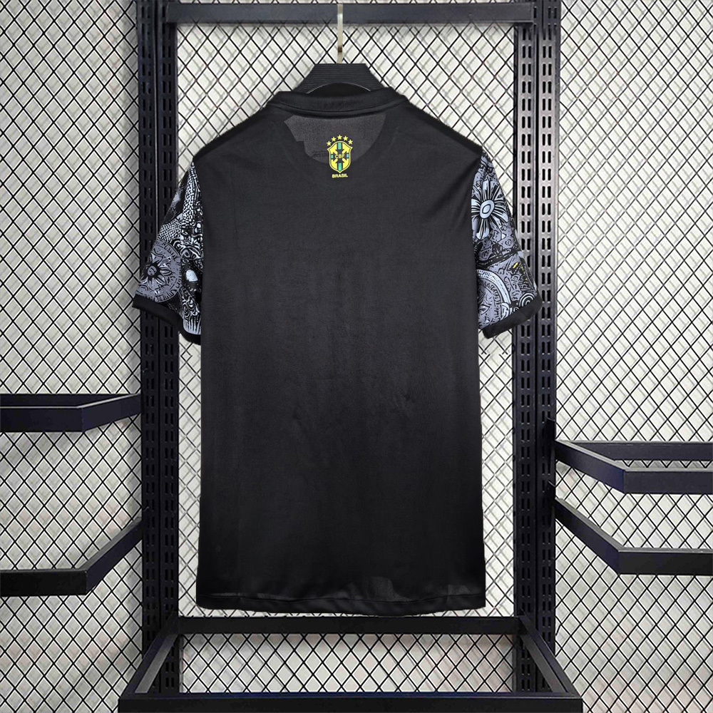 Brazil Soccer Jersey Jesus Custom Shirt 2024
