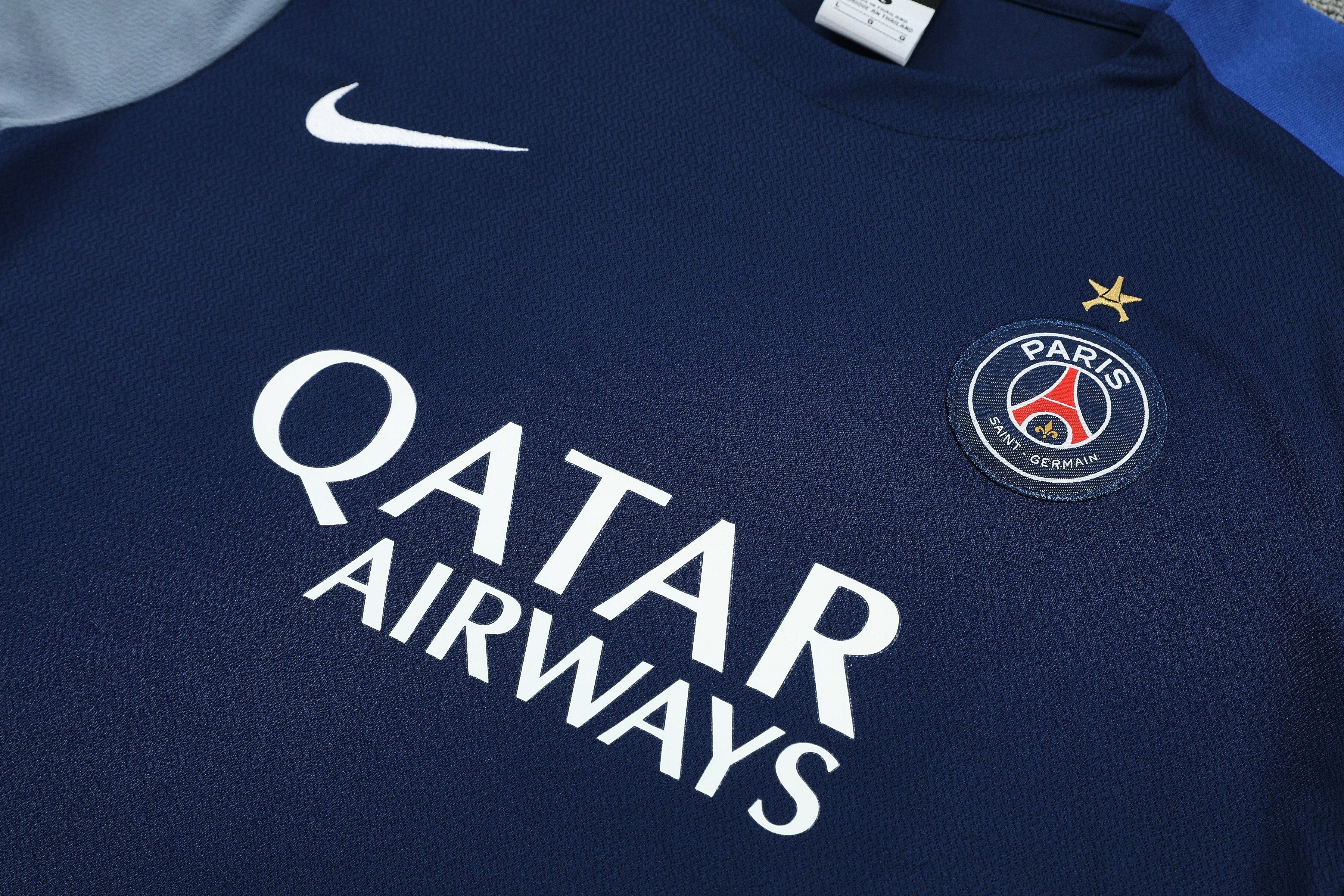 PSG Training Jersey Kit Blue 2025/26 - With Star