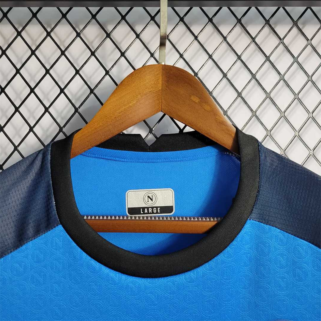 Napoli Soccer Jersey Home Custom Shirt 2022-23