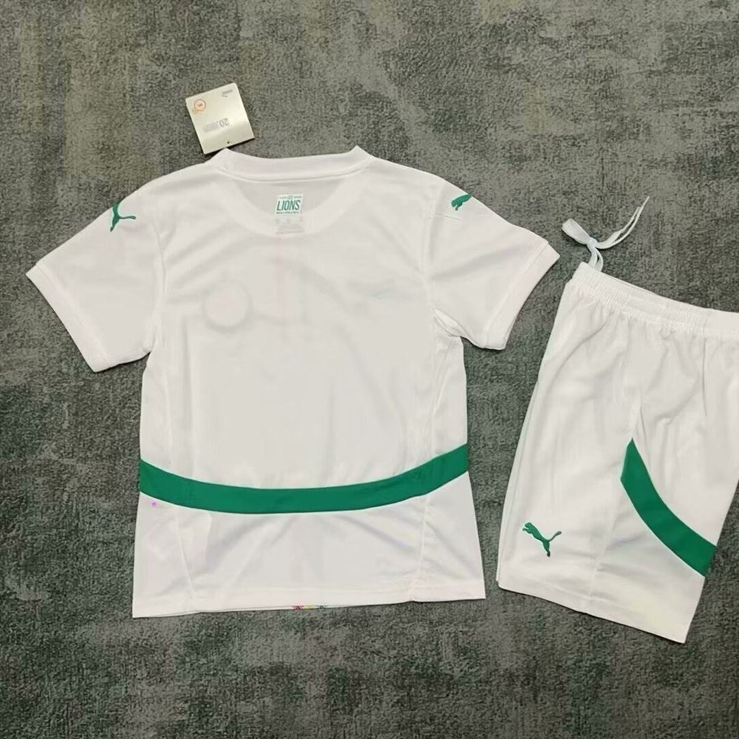 Senegal Soccer Jersey Home Kids Kit Jersey+Shorts 2025