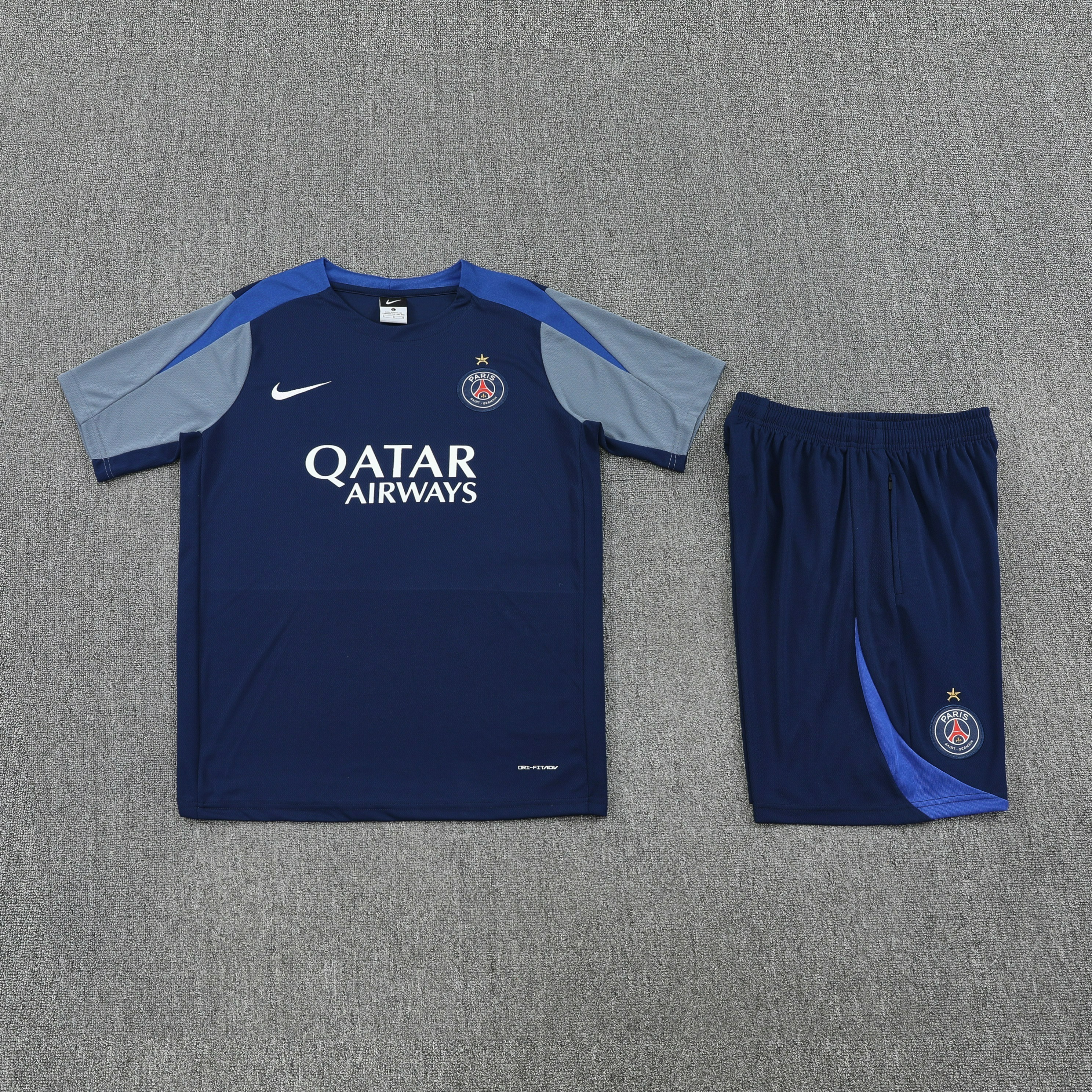 PSG Training Jersey Kit Blue 2025/26 - With Star
