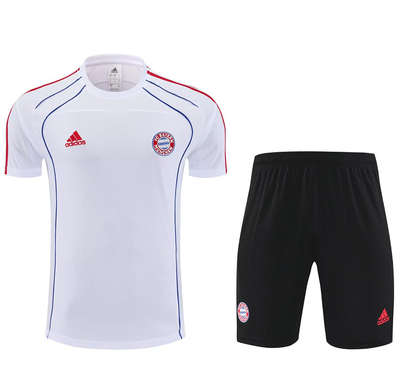 Bayern Munich Training Jersey Kit White 2025/26