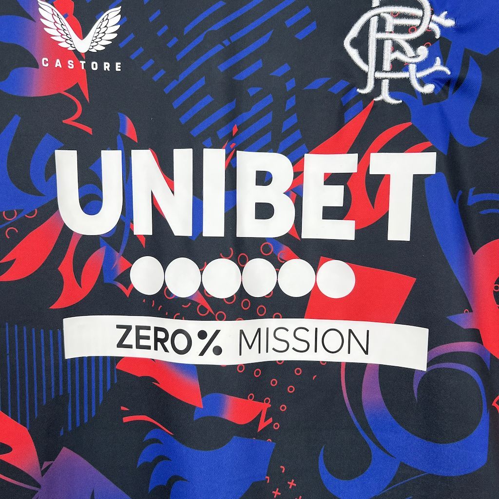Rangers FC Soccer Jersey Third Away Custom Shirt 2024/25