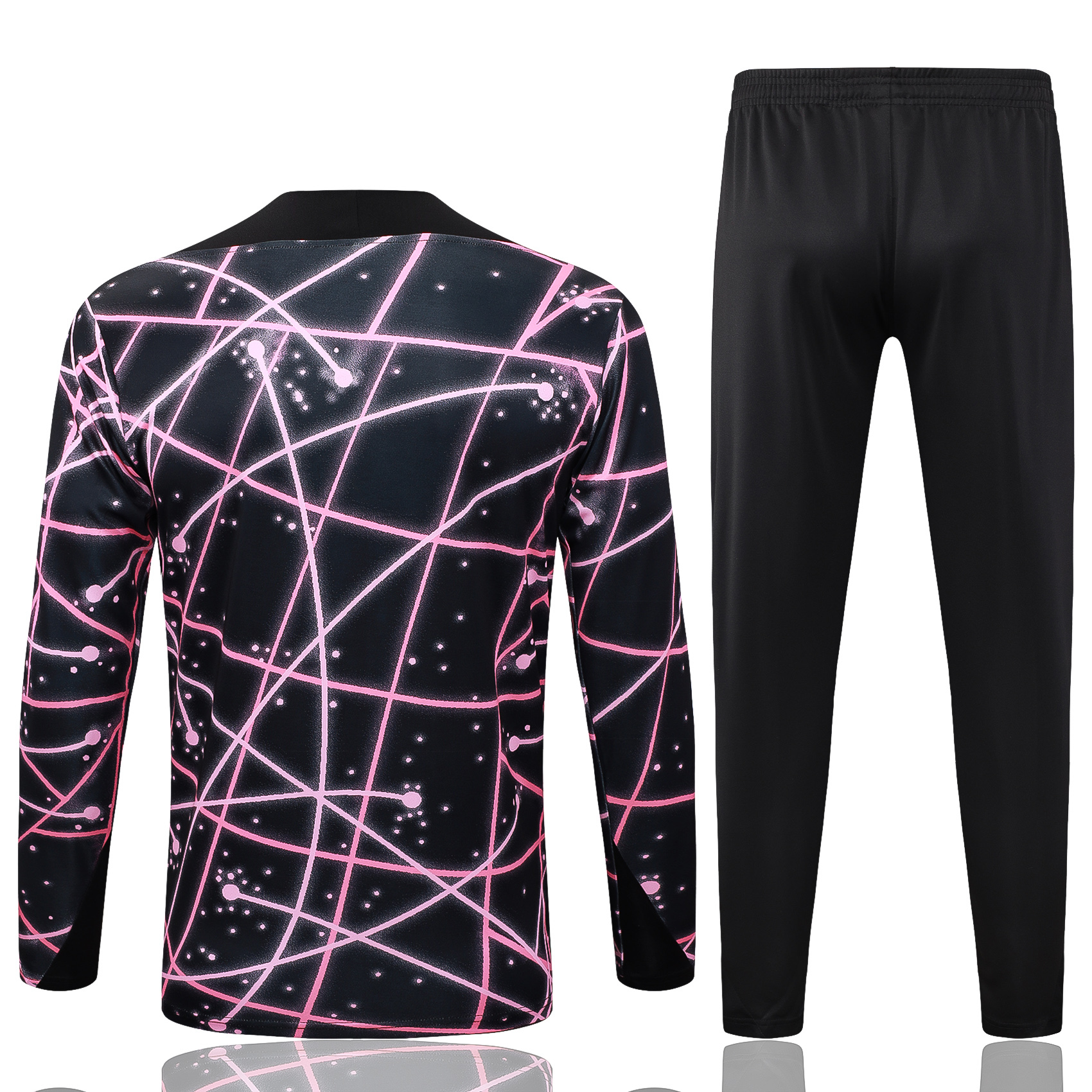 PSG Training Kit (Sweatshirt+Pants) Black 2025/26