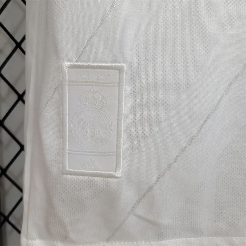 Real Madrid Retro Jersey Home Custom Soccer Shirt 2017/18