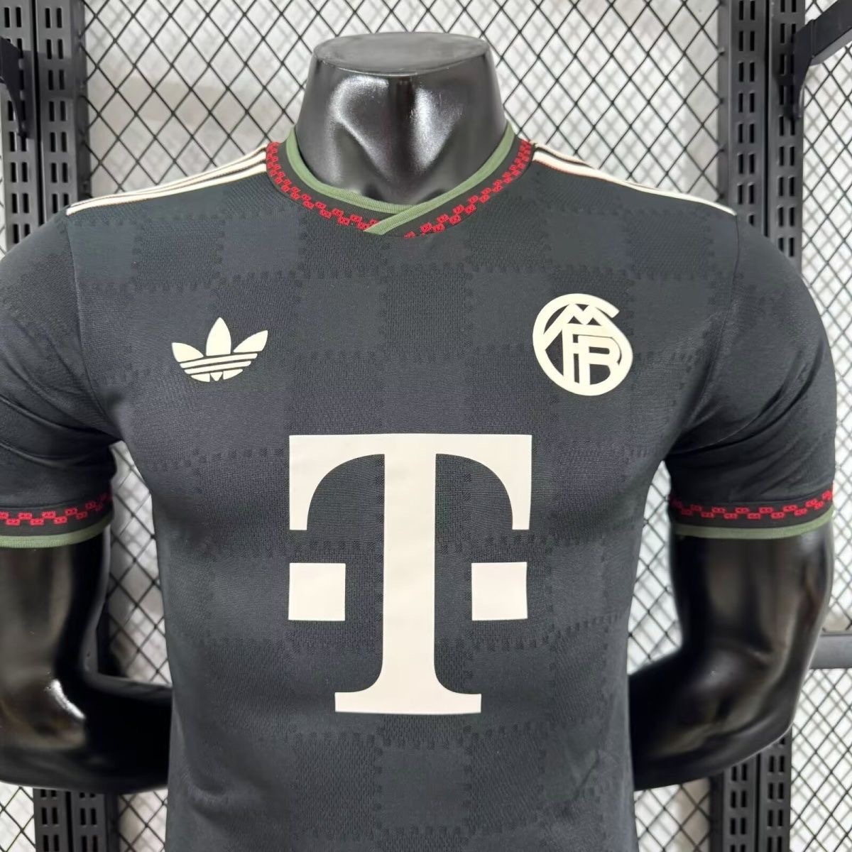 Authentic Bayern Munich Soccer Jersey Third Away Champions League Shirt 2025/26