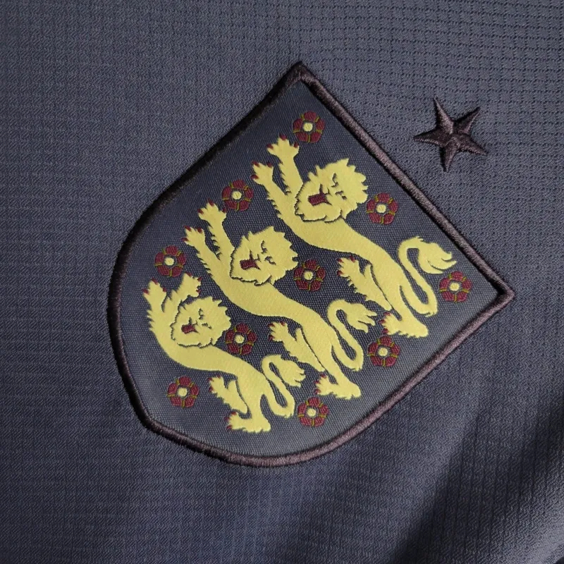England Soccer Jersey Away Long Sleeve Custom Shirt EURO 2024