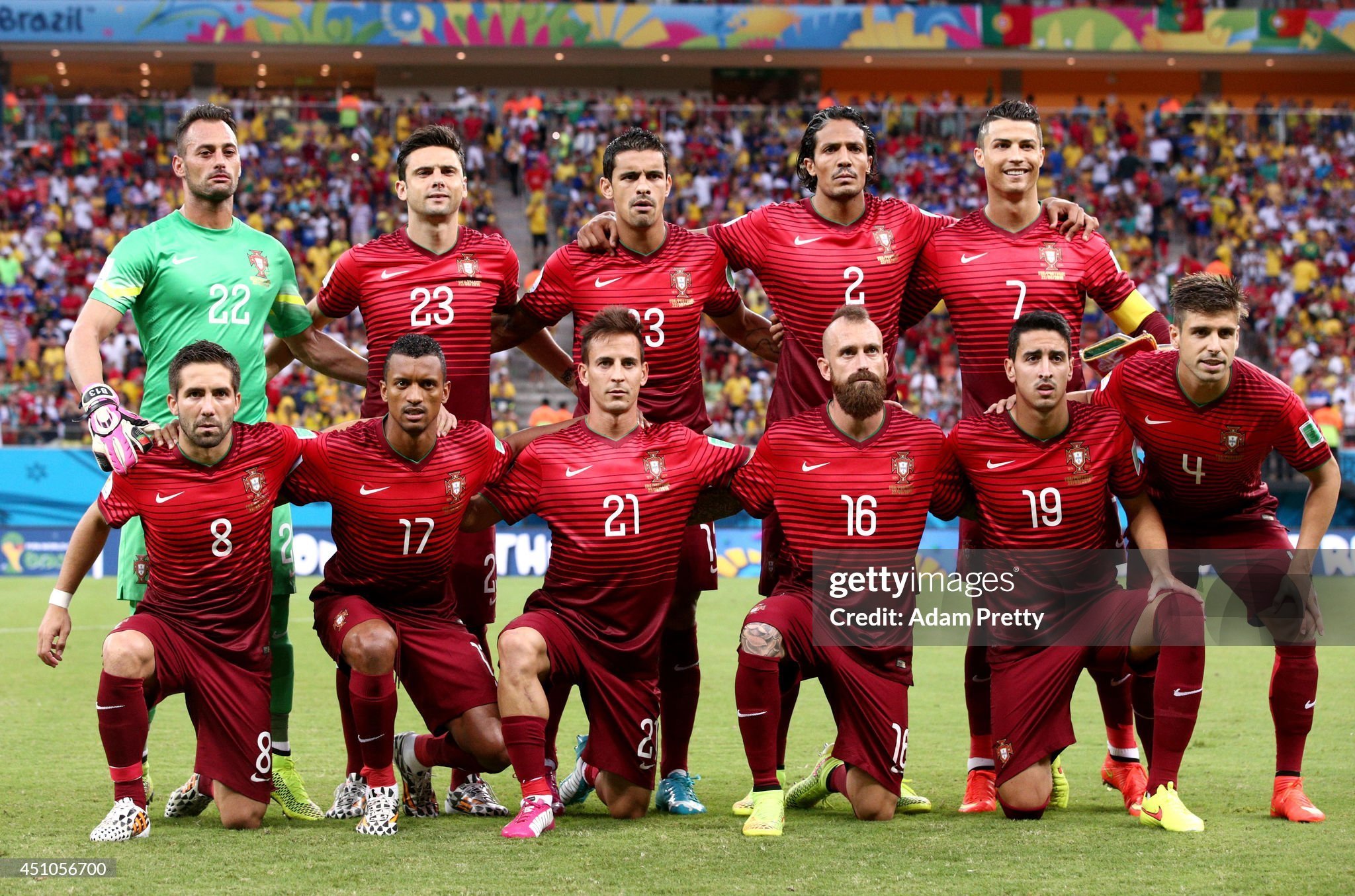 Portugal Retro Authentic Soccer Jersey Home Shirt World Cup 2014