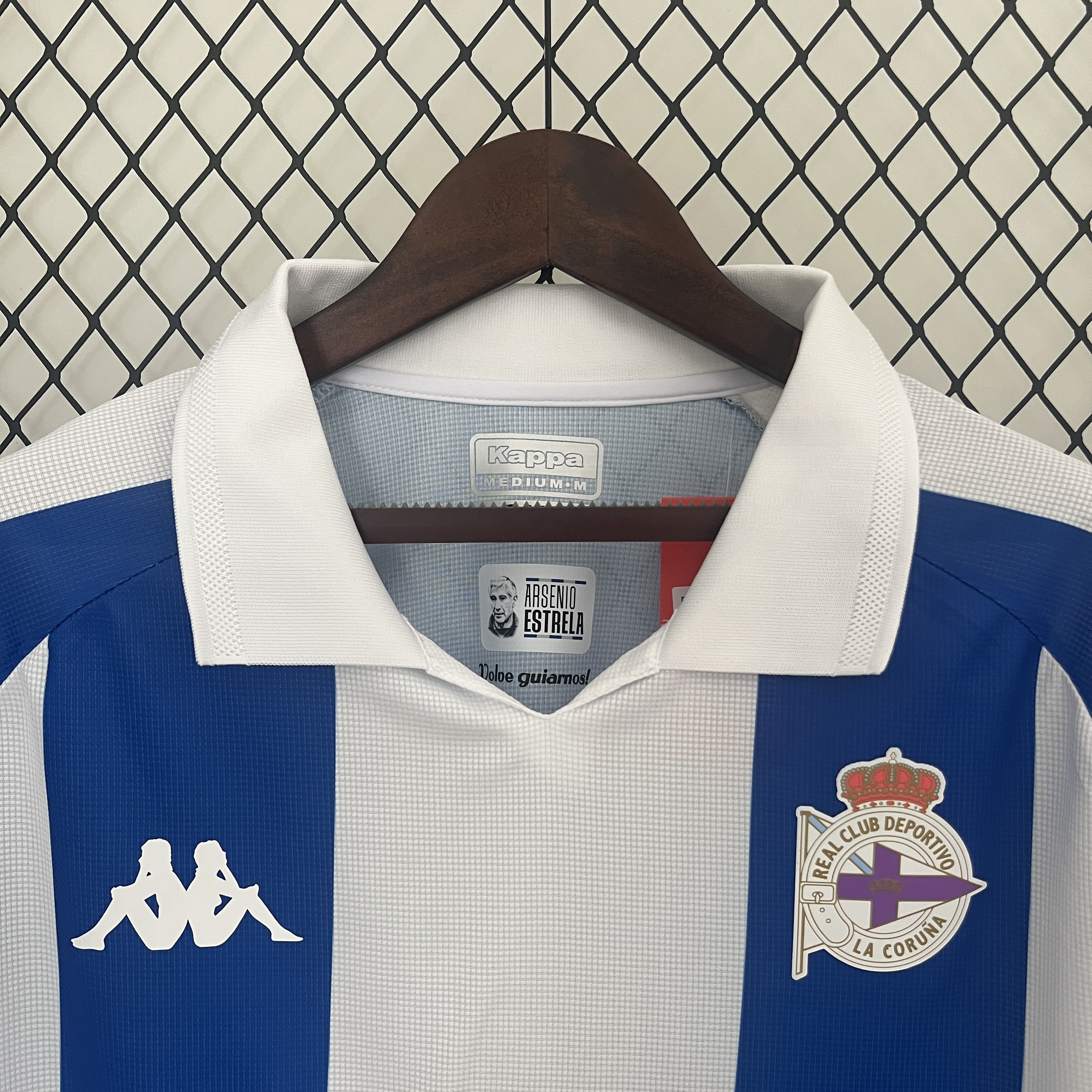 Deportivo La Coruña Soccer Jersey Home Custom Shirt 2024-25