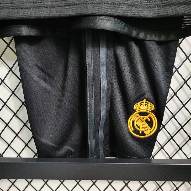 Real Madrid Soccer Jersey Third Away Kids Kit Jersey+Shorts 2023/24