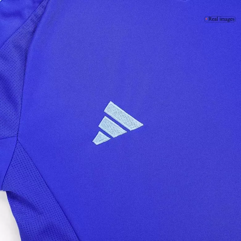 Argentina Away Soccer Uniform Kids Kit Jersey+Shorts 2024