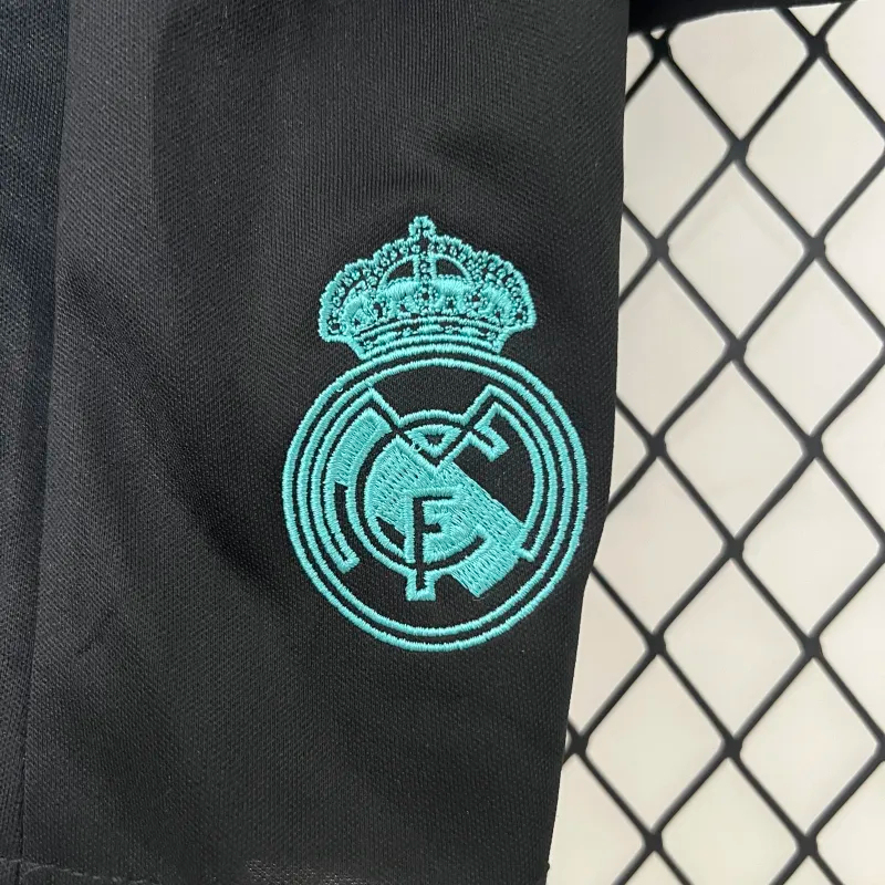 Real Madrid Retro Jersey Away Kids Kit Jersey+Shorts 2017/18