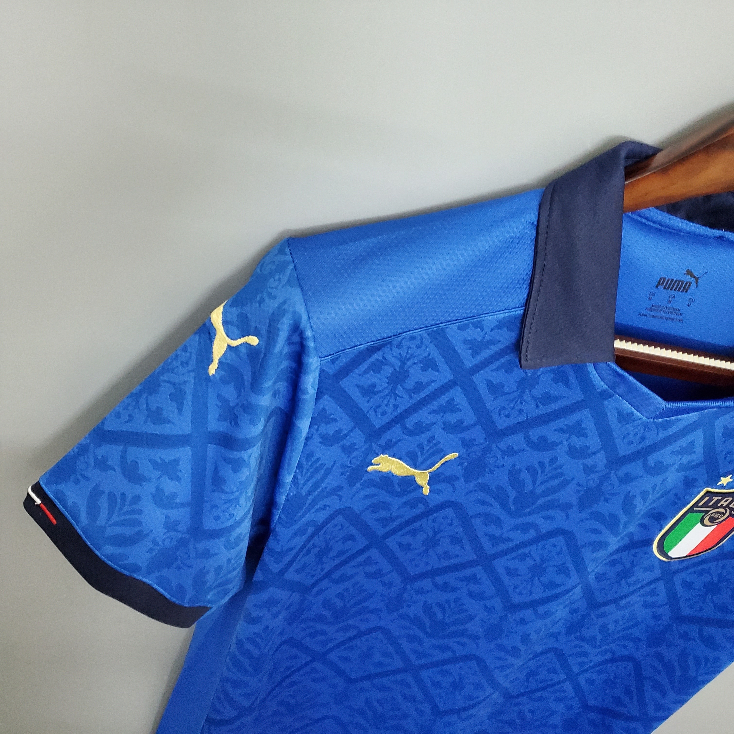 Italy Retro Soccer Jersey Home Custom Shirt Euro Cup 2020