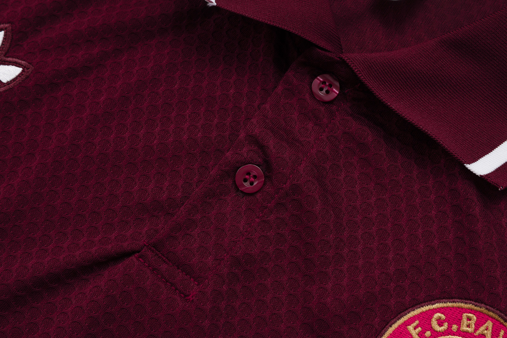 Bayern Munich Training Kit (Polo+Pants) Deep Red 2025/26