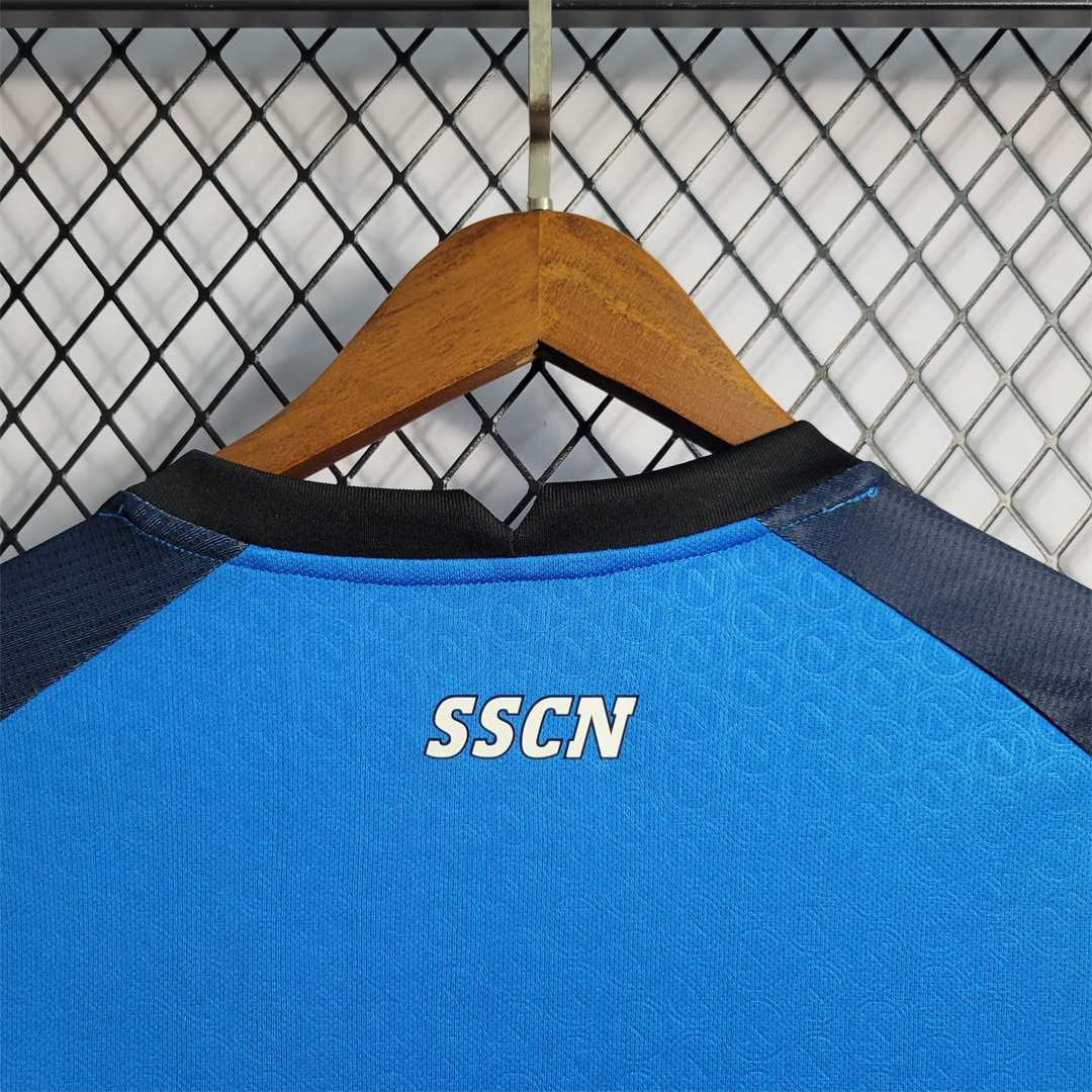 Napoli Soccer Jersey Home Custom Shirt 2022-23