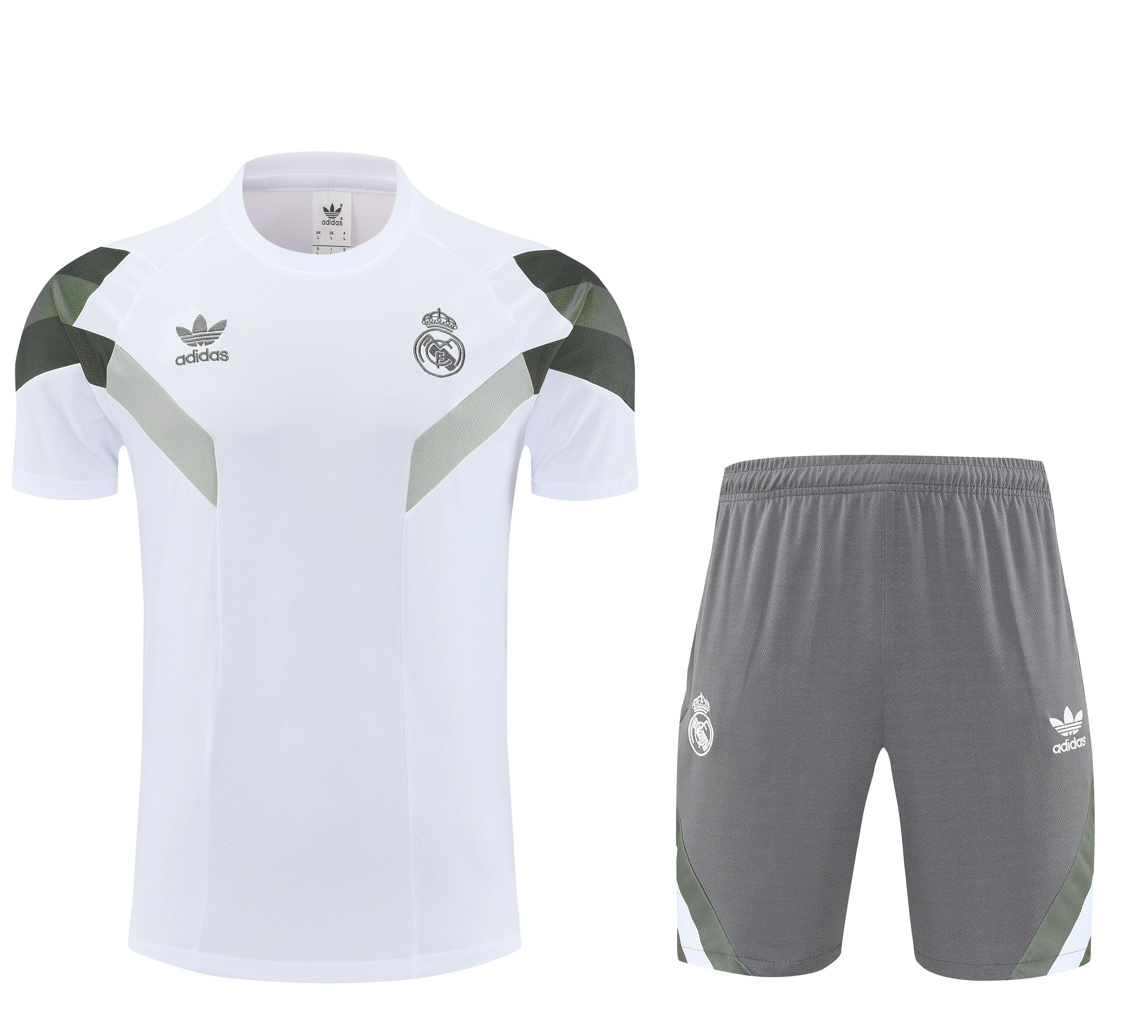 Real Madrid Training Jersey Kit White 2025/26
