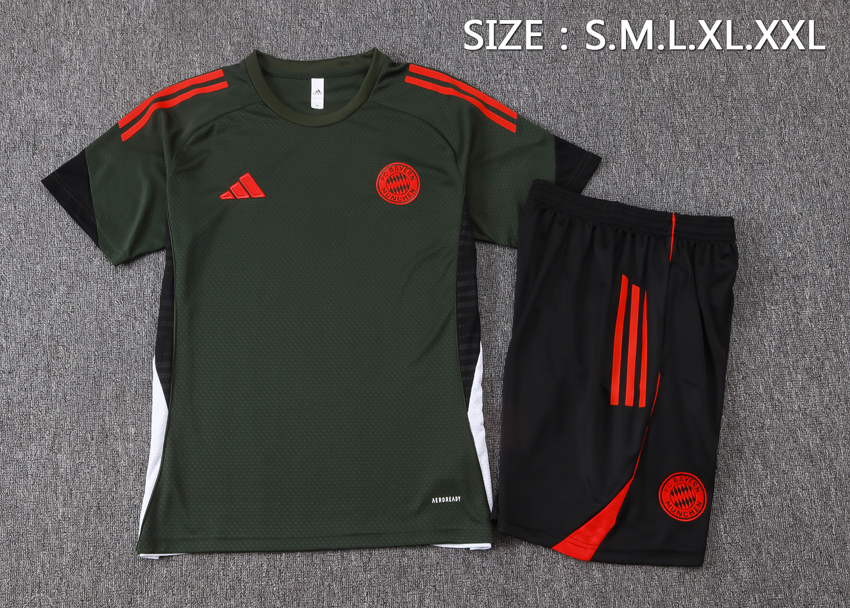 Bayern Munich Training Jersey Kit Green 2025/26