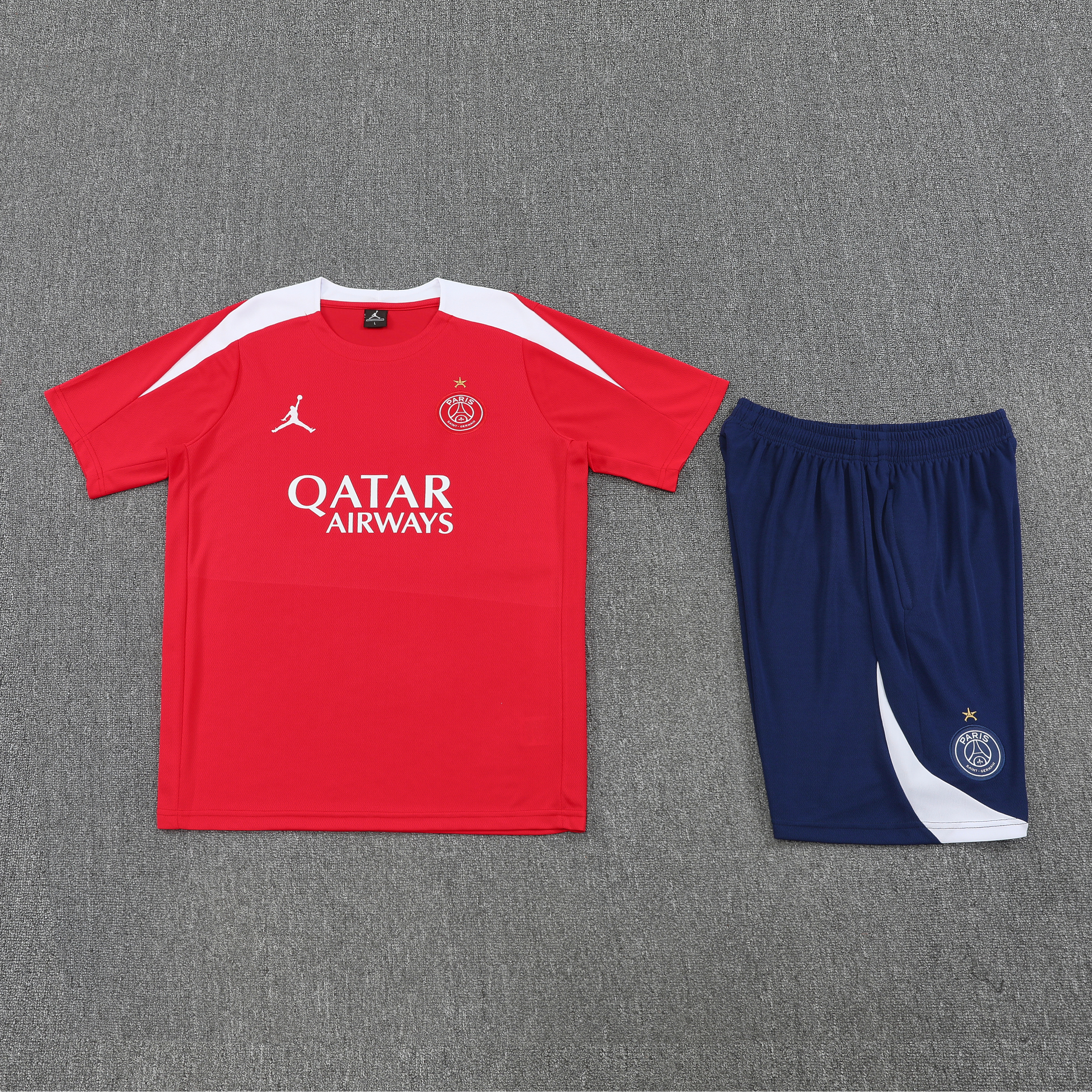 PSG Training Jersey Kit Red 2025/26 - With Star