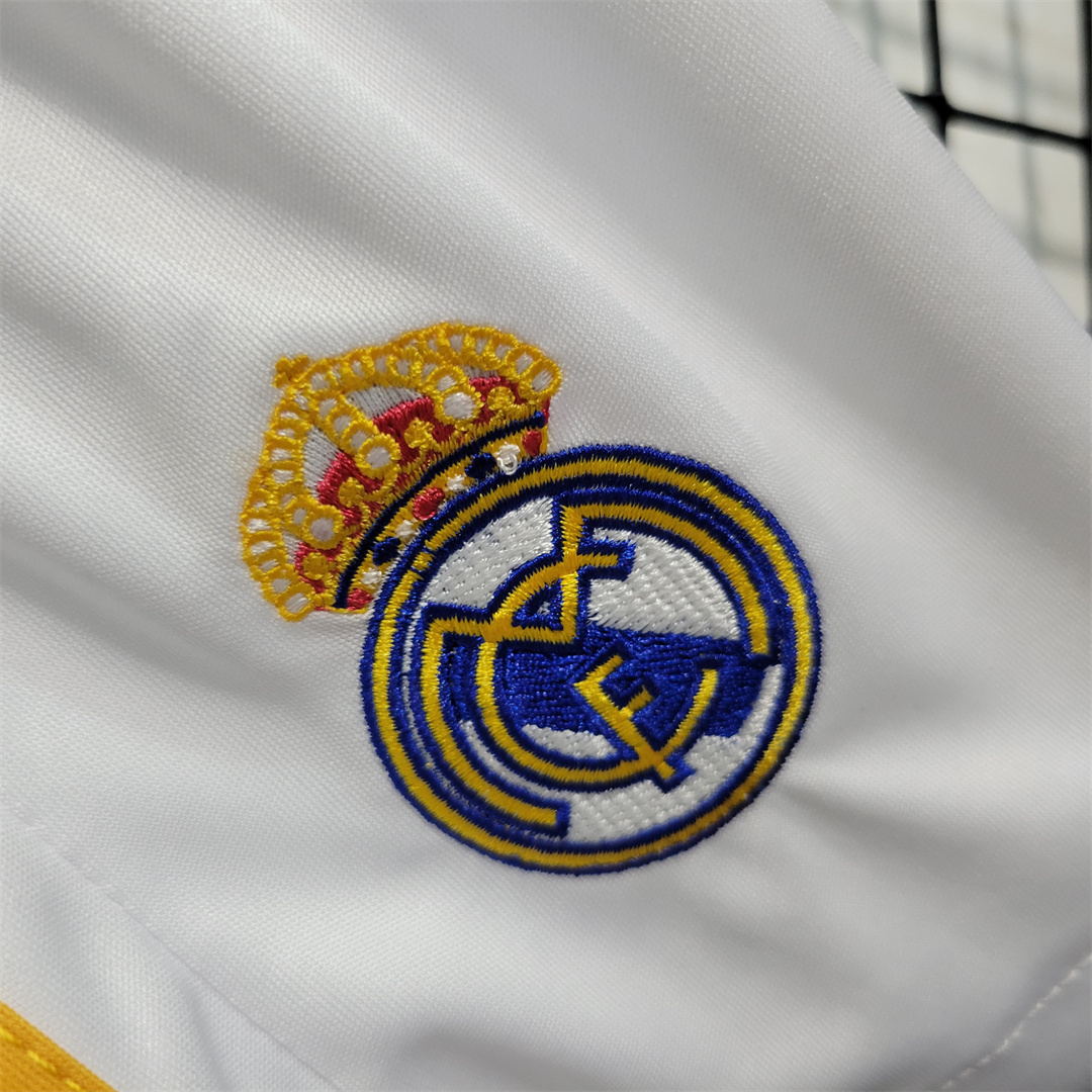Real Madrid Soccer Jersey Home Kids Kit Jersey+Shorts 2023/24