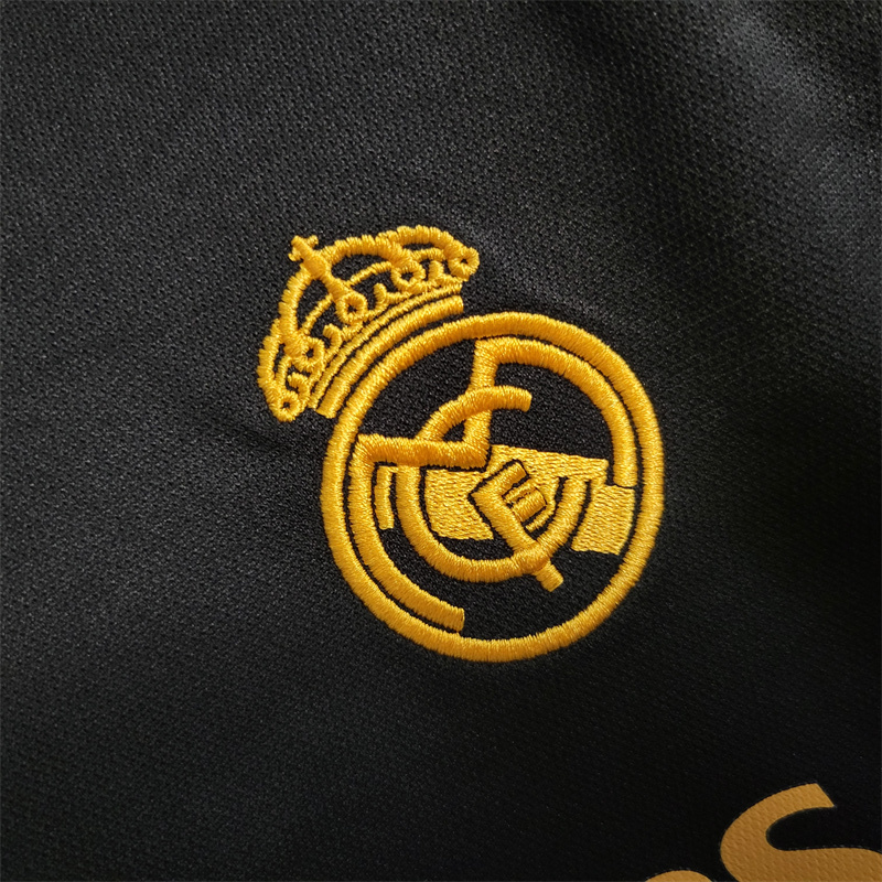 Real Madrid Soccer Jersey Third Away Kids Kit Jersey+Shorts 2023/24