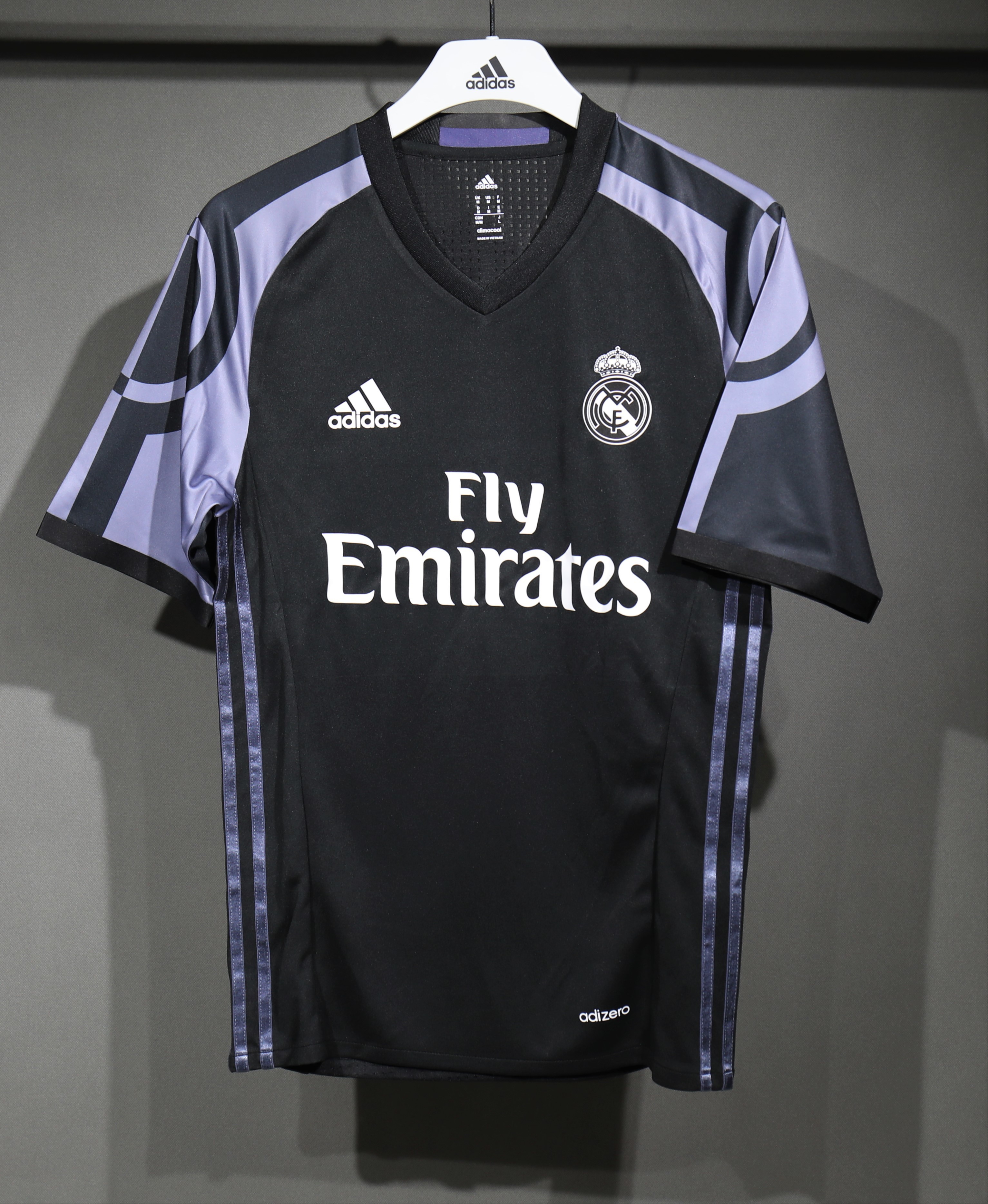 Real Madrid Authentic Retro Jersey Third Away Soccer Shirt 2016/17