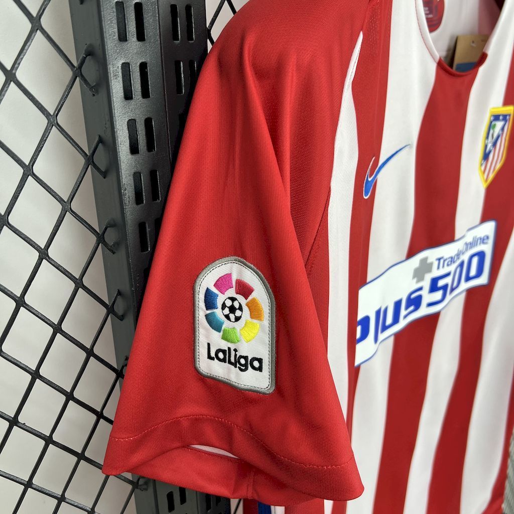 Atletico Madrid Retro Soccer Jersey Home Shirt 2016-17