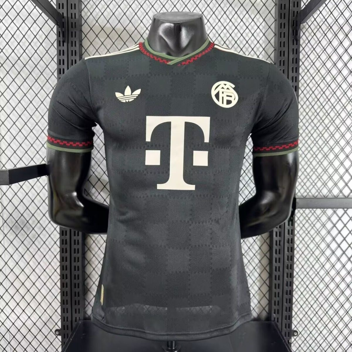 Authentic Bayern Munich Soccer Jersey Third Away Champions League Shirt 2025/26