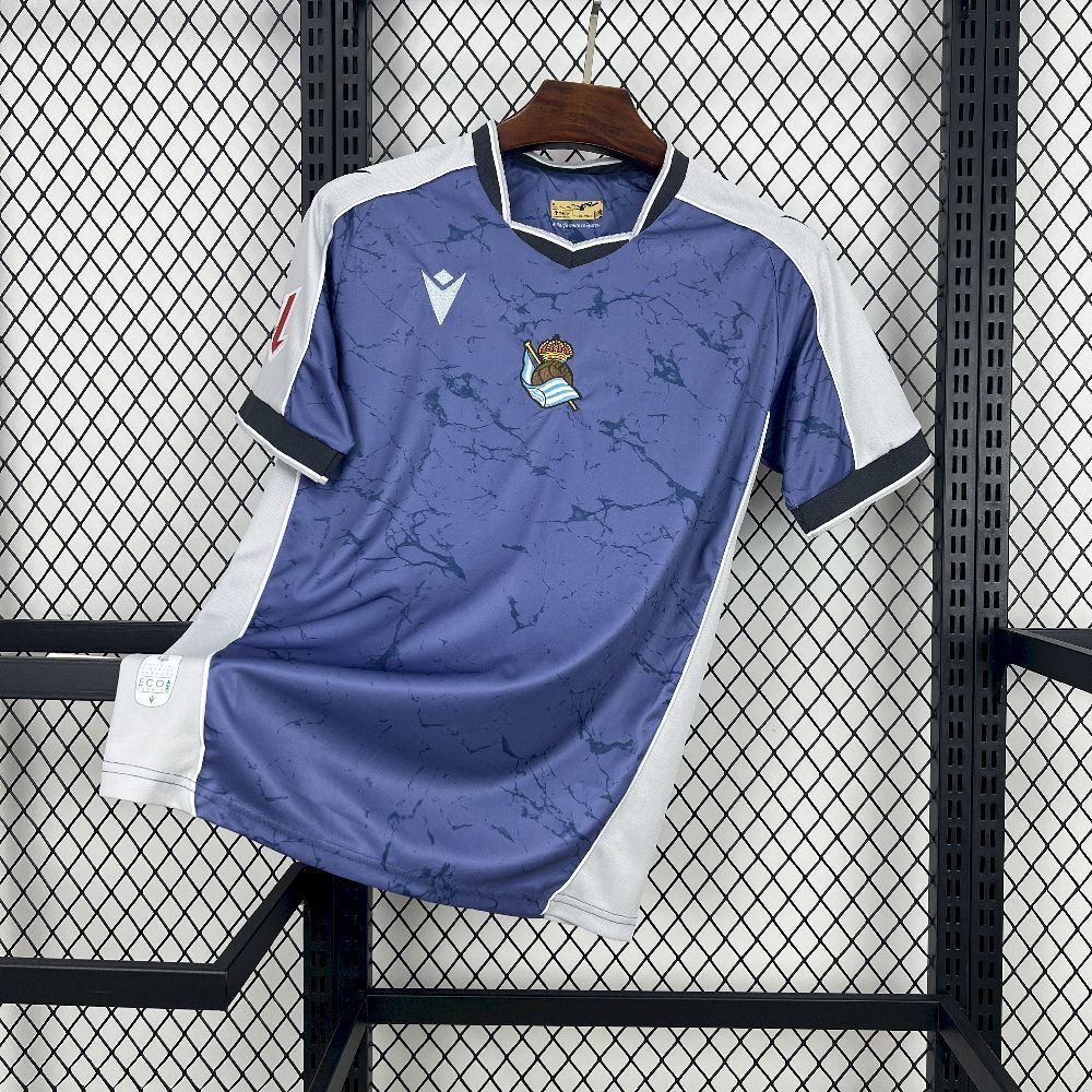 Real Sociedad Soccer Jersey Away Custom Shirt 2025/26