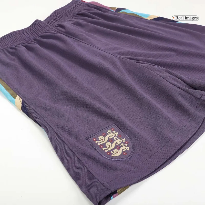 England Soccer Jersey Away Custom Shorts EURO 2024