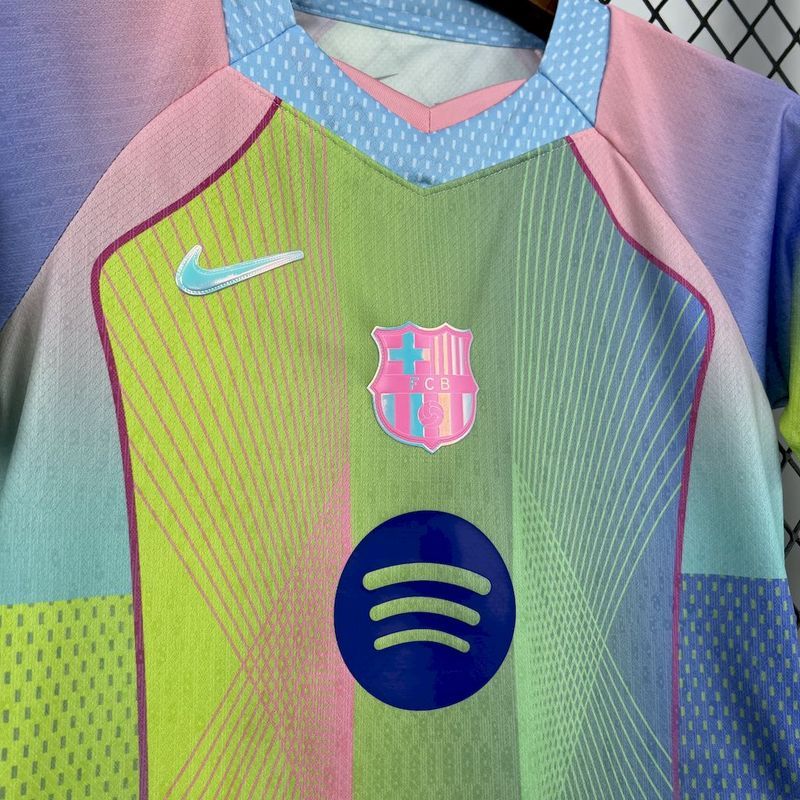 Barcelona Special Edition Soccer Kids Kit Jersey+Shorts 2025/26