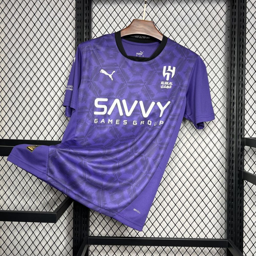 Al Hilal SFC Soccer Jersey Third Away Custom Shirt 2024/25