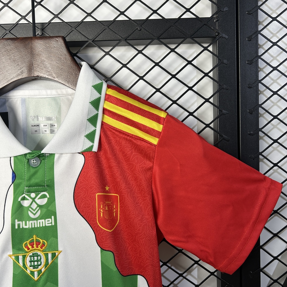 Joaquín Real Betis Antony Special Edition Kids Kit Jersey+Shorts 2025/26