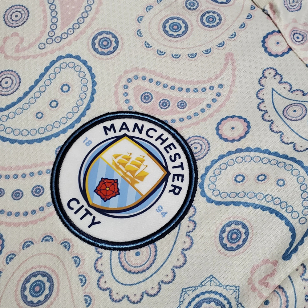 Manchester City Retro Football Jersey Away Shirt 2020/21