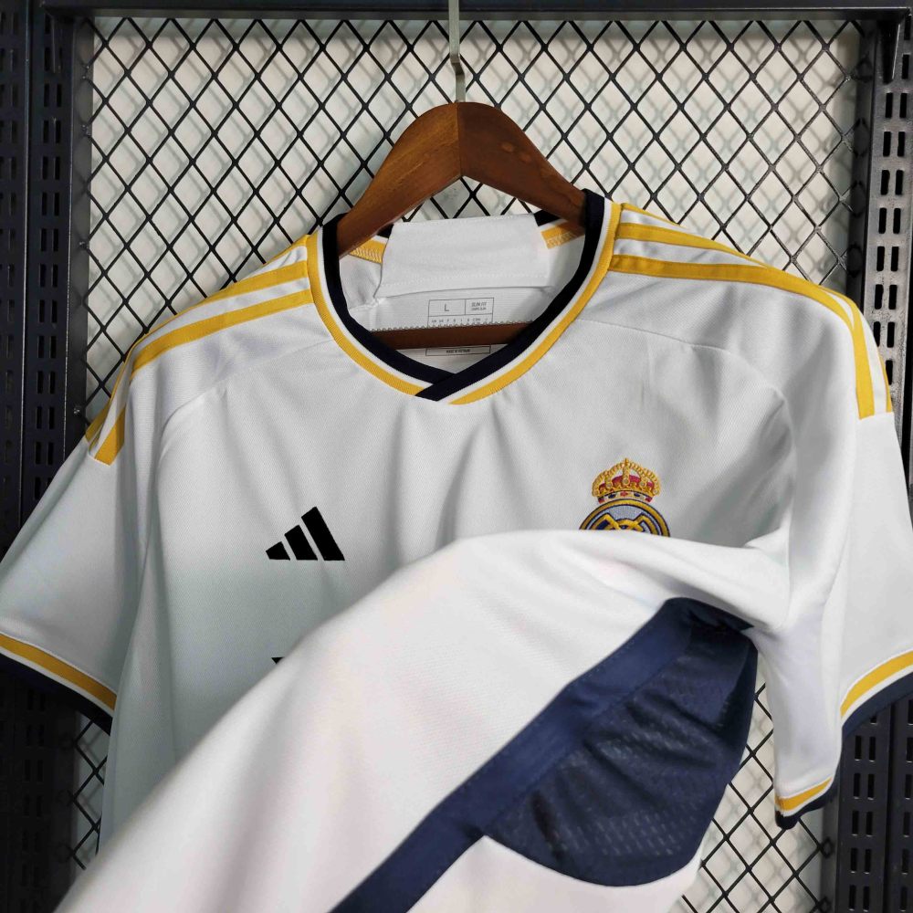 Real Madrid Soccer Jersey Home Custom Shirt 2023/24